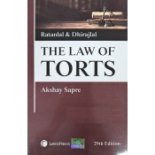 Ratanlal & Dhirajlal's Law of Torts by Akshay Sapre | Lexisnexis